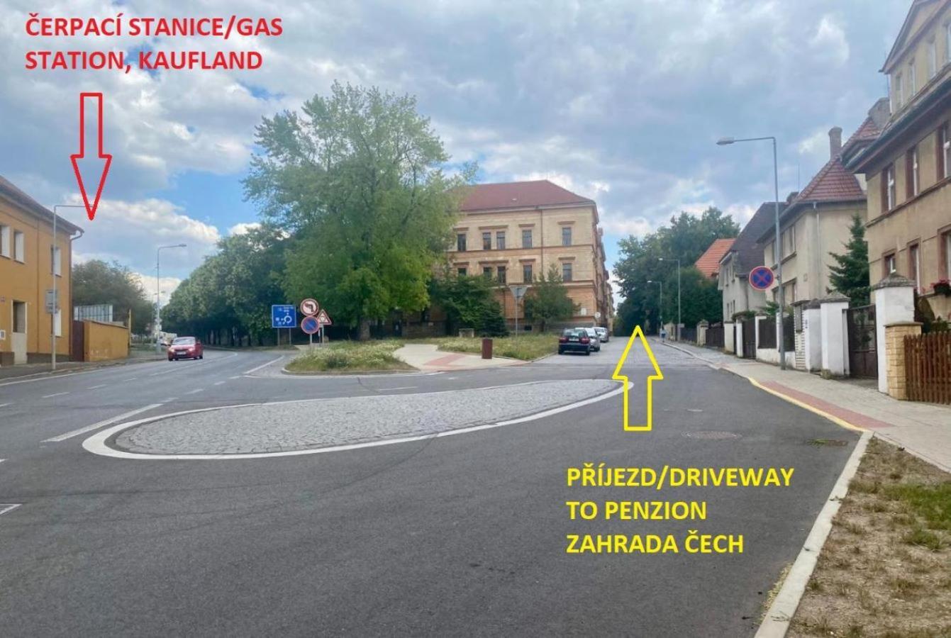 Penzion Zahrada Cech Litoměřice Eksteriør bilde